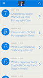 Mobile Screenshot of criminallawyerillinois.com